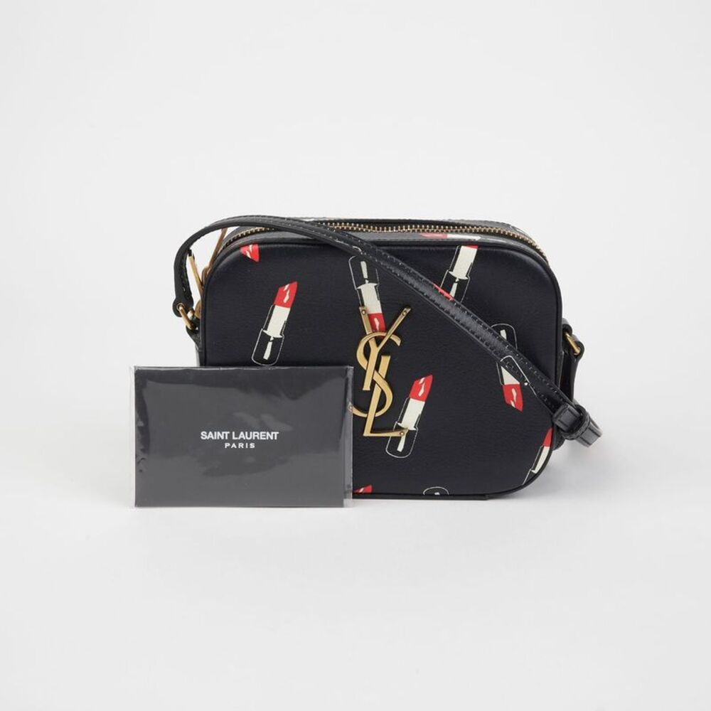 Monogram Camera Lipstick Print Mini Crossbody Bag - image 1